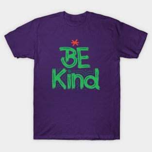 Be Kind green T-Shirt